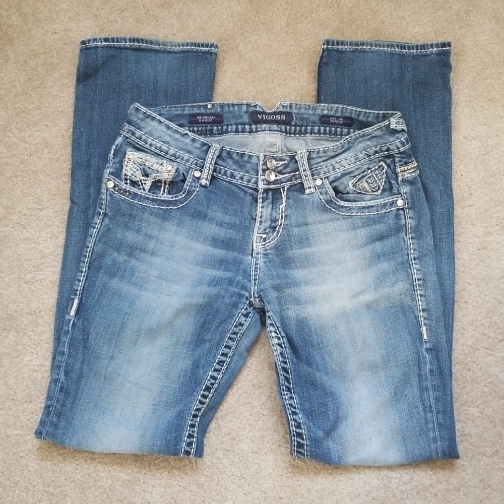 Vigoss Chelsea Slim Boot Jean